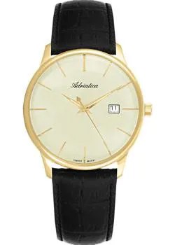 Швейцарские наручные  мужские часы Adriatica 8242.1211Q. Коллекция Gents
