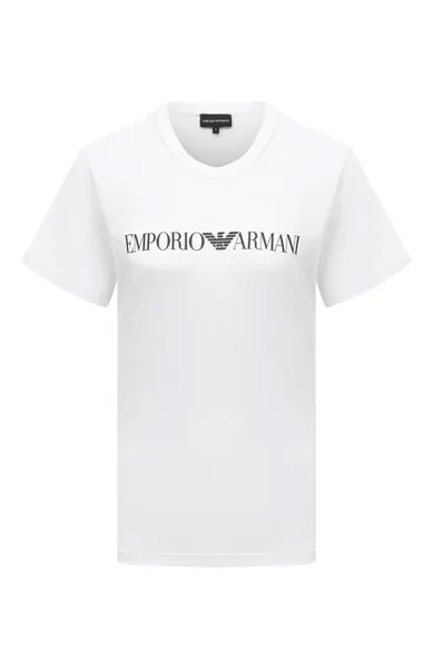 Хлопковая футболка Emporio Armani