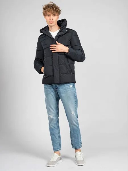 Переходная куртка regular fit Geox, синий