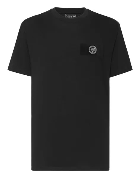 Футболка с круглым вырезом SS Plein Sport, цвет Black / White