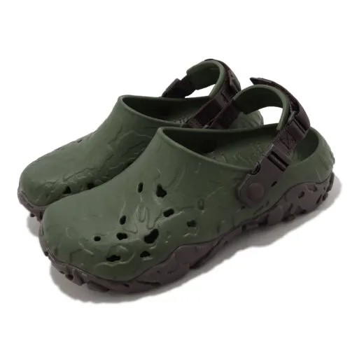 Мужские сандалии унисекс Crocs All-Terrain Atlas Clog Army Green Espresso 208391-32C