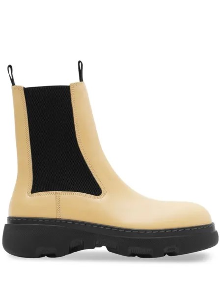 Burberry ботинки челси Creeper, нейтральный цвет
