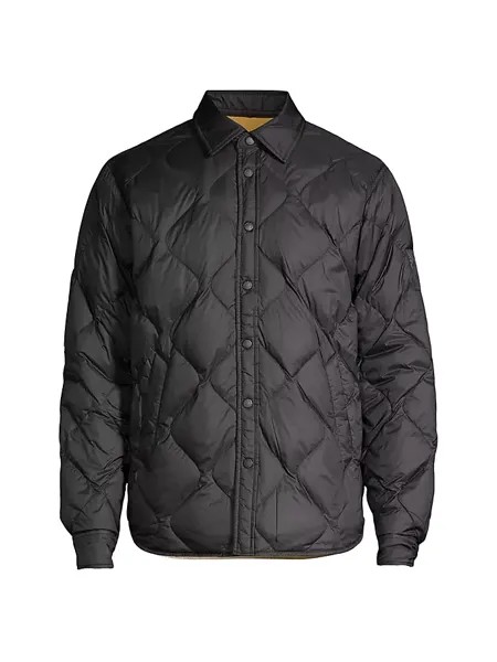 Утепленная куртка-рубашка Dane Rag & Bone, черный