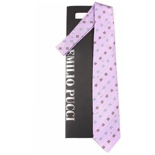 Молодежный галстук в бледно-розовых тонах Emilio Pucci 66792