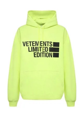 Хлопковое худи VETEMENTS