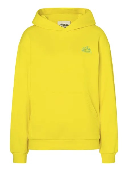 Толстовка Marmot Hoodie Peaks, желтый