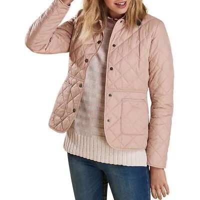Женская розовая куртка Barbour Deveron, короткое стеганое пальто, верхняя одежда 18 BHFO 6554