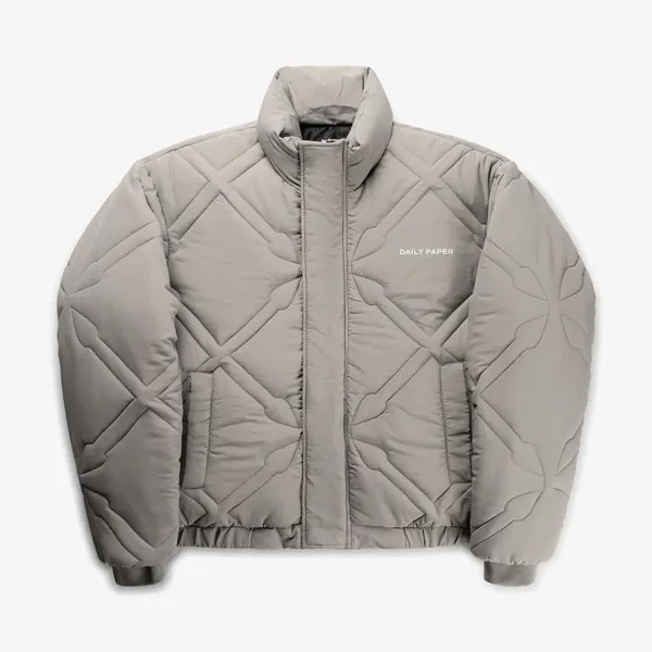 Пуховик Runako Puffer Jacket 'Grey Flannel' Daily Paper, серый