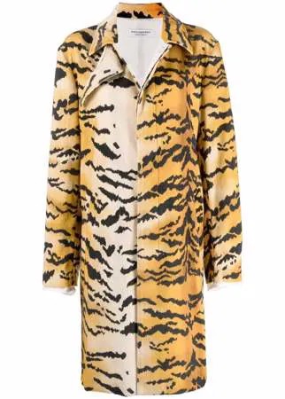 Philosophy Di Lorenzo Serafini пальто миди с тигровым принтом