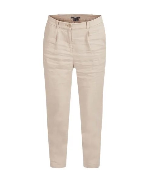 Льняные брюки Esprit Collection, серо-коричневый