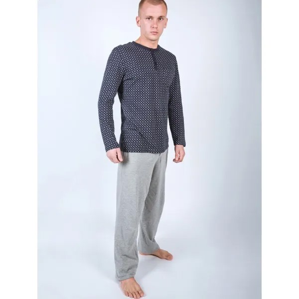 Пижама мужская Gentlemen PJ 003 разноцветная L