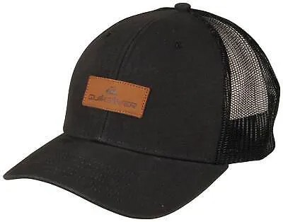 Кепка Quiksilver Down The Hatch Trucker, черная, новинка