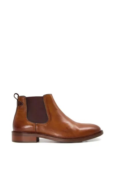 Кожаные ботинки челси «Coats» Dune London, коричневый