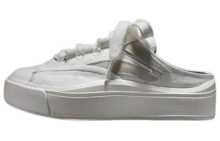 Кроссовки LINING Lifestyle Shoes Women's Low-top Snow White/custard Grey, серый
