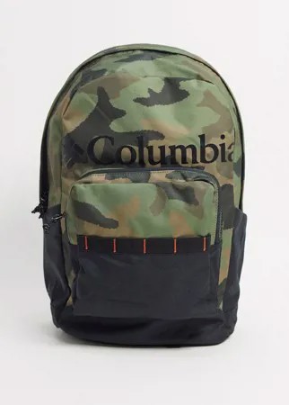 Рюкзак объемом 22 л с камуфляжным принтом Columbia Zigzag-Зеленый цвет