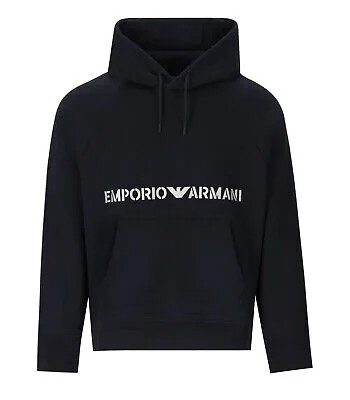 Мужская синяя толстовка Emporio Armani