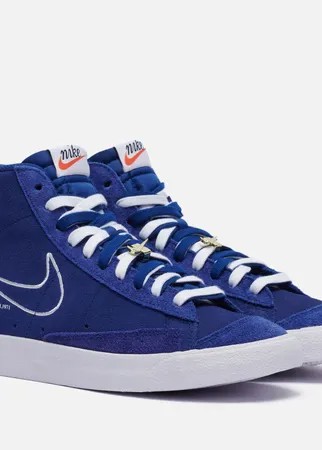 Мужские кроссовки Nike Blazer Mid 77 First Use, цвет синий, размер 43 EU