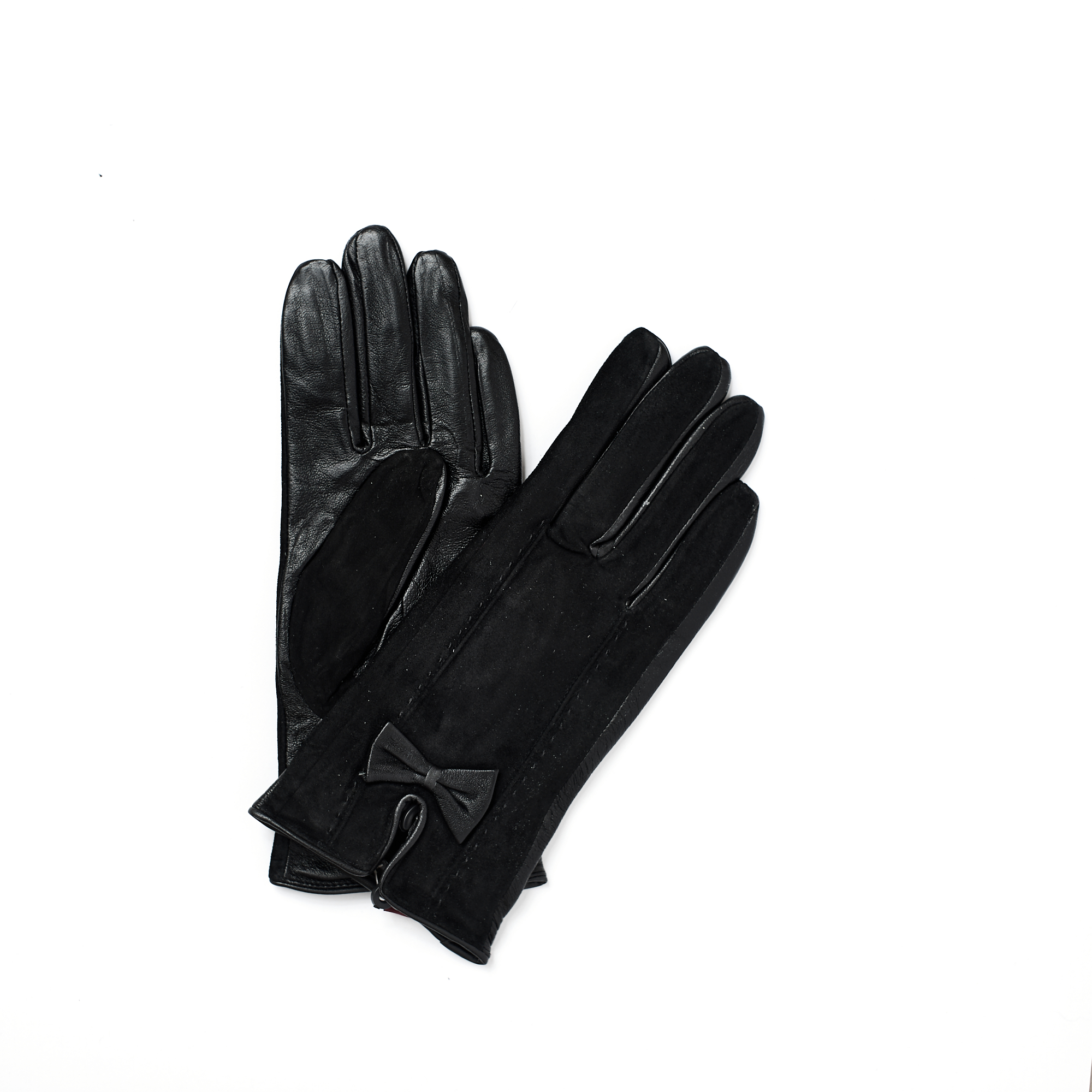 Перчатки женские Albertini 010ZL-11 черные р.7