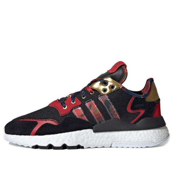 Кроссовки ночные джоггеры Adidas, черный