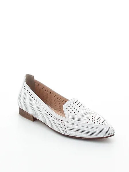 Туфли Dakkem женские летние, размер 37, цвет белый, артикул 210-104101