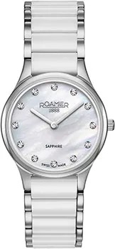 Швейцарские наручные  женские часы Roamer 677.855.41.29.60. Коллекция C-Line ll
