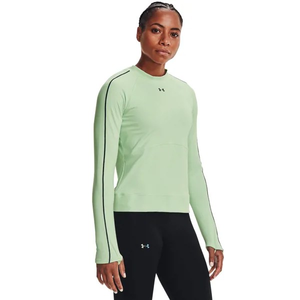 Лонгслив женский Under Armour 1365721-335 зеленый S/M
