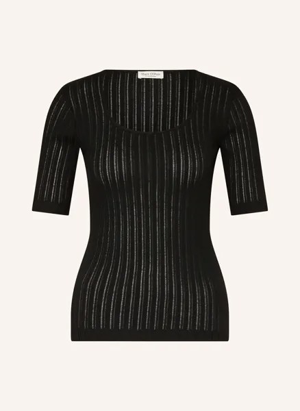 Трикотажная рубашка Marc O'Polo, черный
