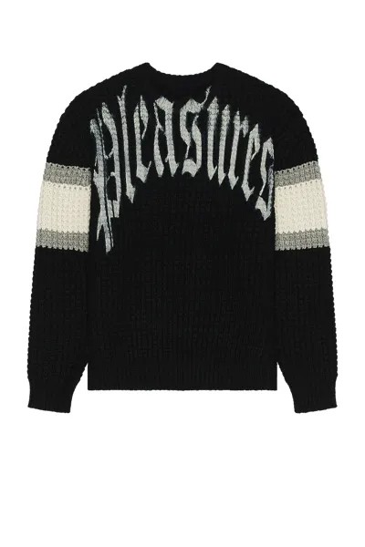 Свитер Pleasures Twitch Chunky Knit, черный