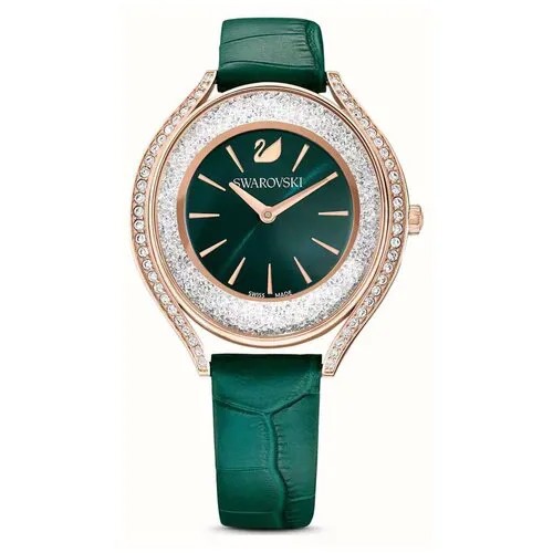 Наручные часы SWAROVSKI женские Наручные часы Swarovski Crystalline Aura 5644078 кварцевые, зеленый