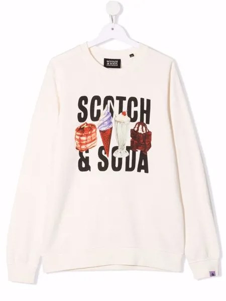 Scotch & Soda свитер с логотипом