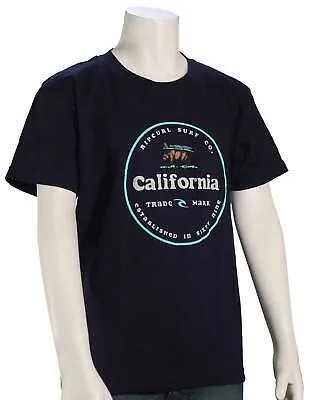 Футболка Rip Curl Boys Big Cali Bear — темно-синяя — новинка