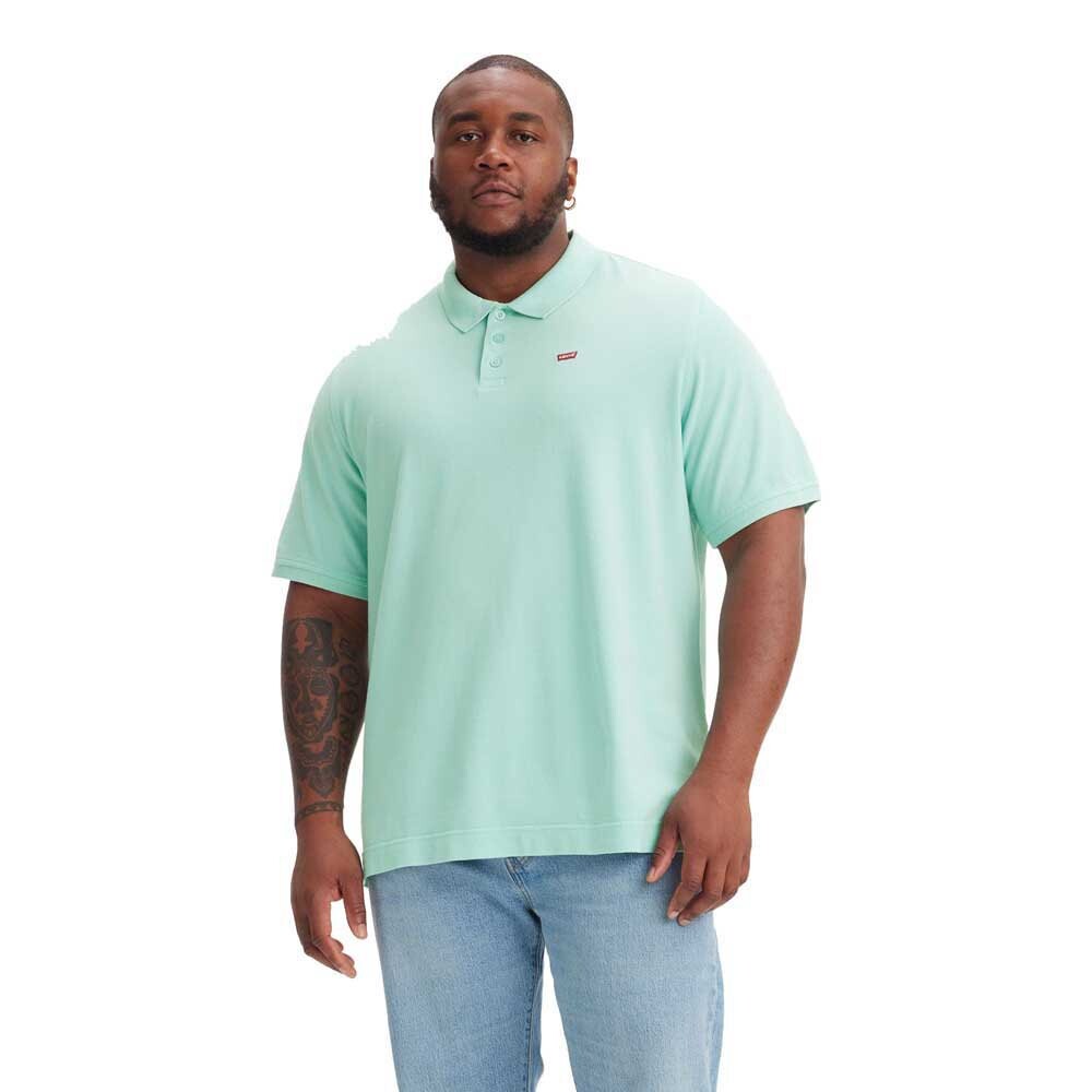 Поло с коротким рукавом Levi's Big Large Size, зеленый