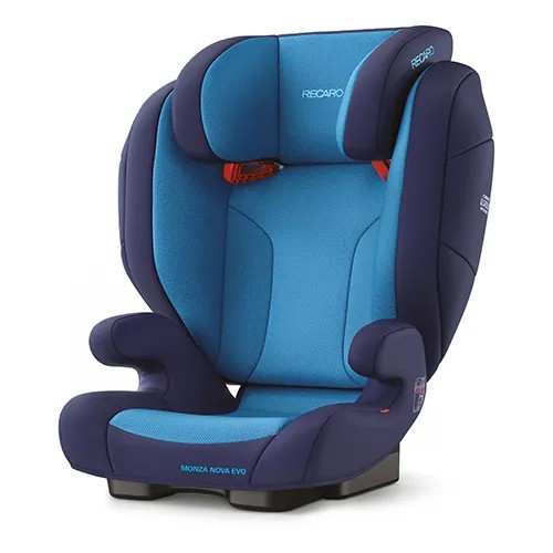 Автокресло группа 2/3 (15-36 кг) Recaro Monza Nova Evo Seatfix, Xenon Blue