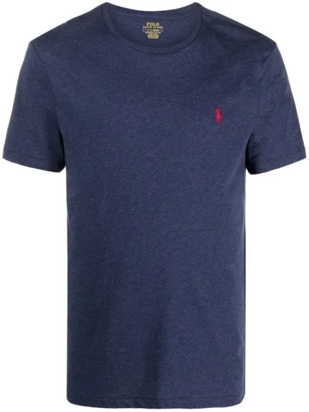 Polo Ralph Lauren футболка с вышивкой Polo Pony, синий