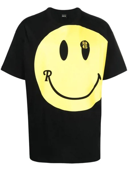 Raf Simons smiley face-print T-shirt
