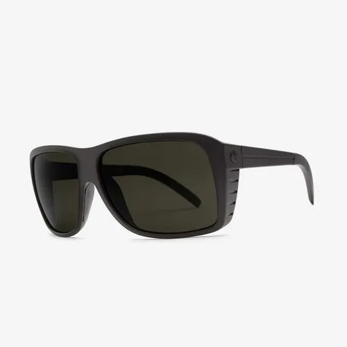Солнцезащитные очки ELECTRIC, прямоугольные, оправа: пластик, спортивные, с защитой от УФ, для мужчин, черный