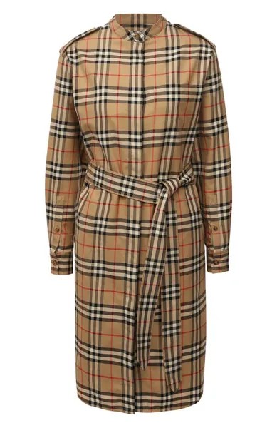 Хлопковое платье Burberry
