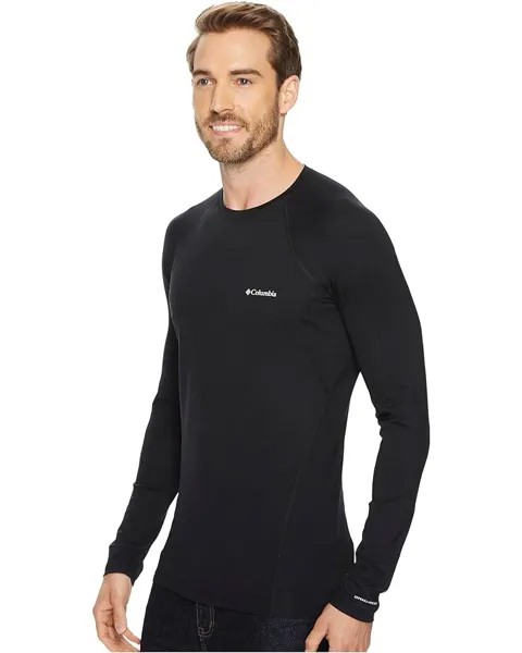 Топ Columbia Midweight Stretch Long Sleeve Top, черный