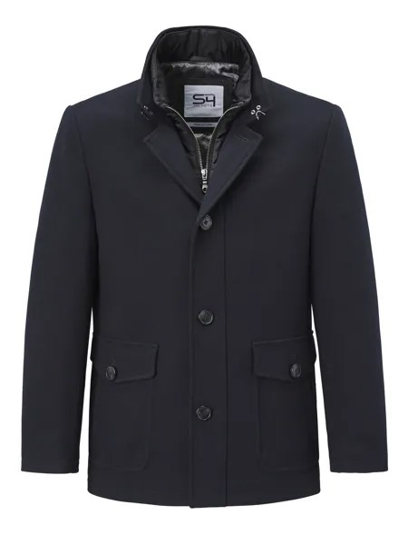 Межсезонное пальто S4 Jackets, темно-синий