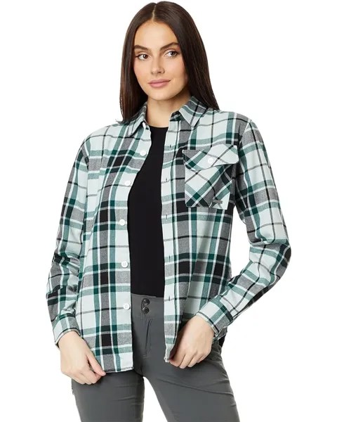 Рубашка Spyder Feb Flannel Shirt, зеленый