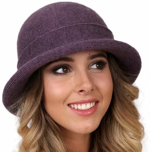 Шляпа STIGLER демисезонная, шерсть, размер б/р, фиолетовый