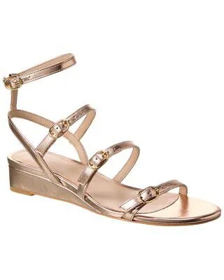 Женские греческие кожаные сандалии Stuart Weitzman