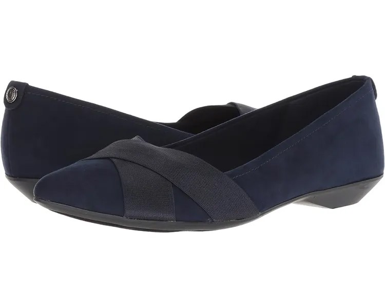 Балетки Anne Klein Sport Oalise, цвет Dark Navy/Dark Navy Fabric