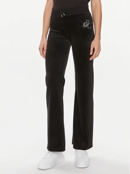 Спортивные брюки стандартного кроя Juicy Couture, черный
