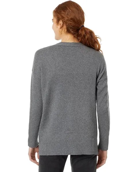 Свитер Eileen Fisher Petite Cardigan with Pockets, пепельный