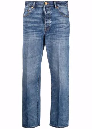 Tory Burch укороченные джинсы средней посадки