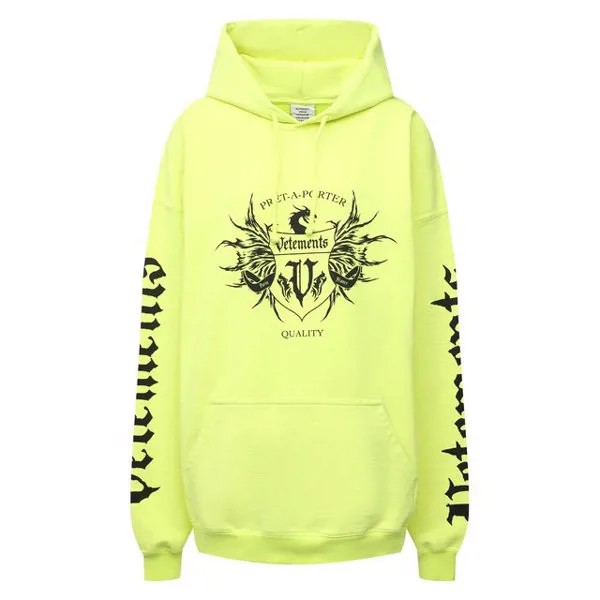Хлопковое худи VETEMENTS