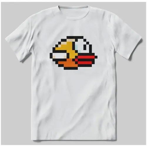 Футболка с принтом Flappy Bird