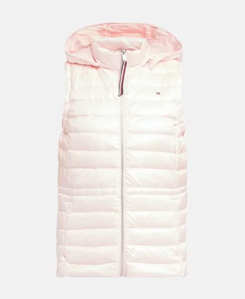 Пуховый жилет Tommy Hilfiger, розовый