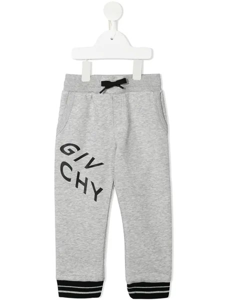 Givenchy Kids спортивные брюки с логотипом